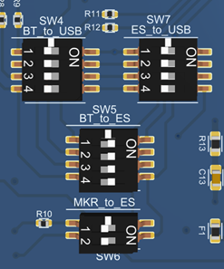 Hardware settings for Bluetooth communication