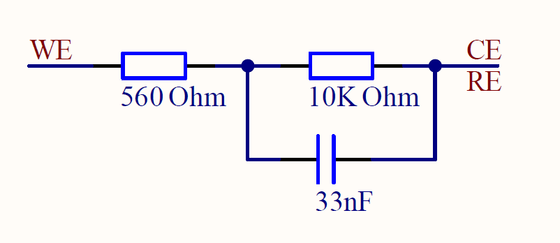 Randles Circuit Schematic