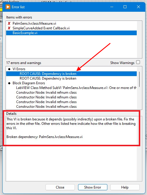 Broken dependency error