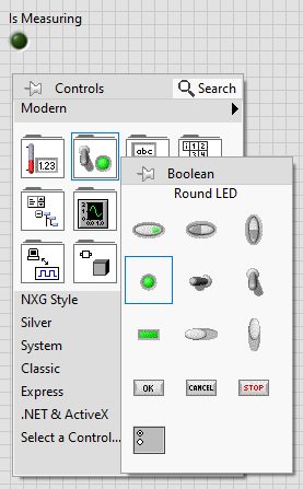 Add boolean indicator