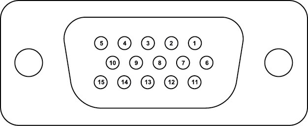 Auxiliary port pinout diagram